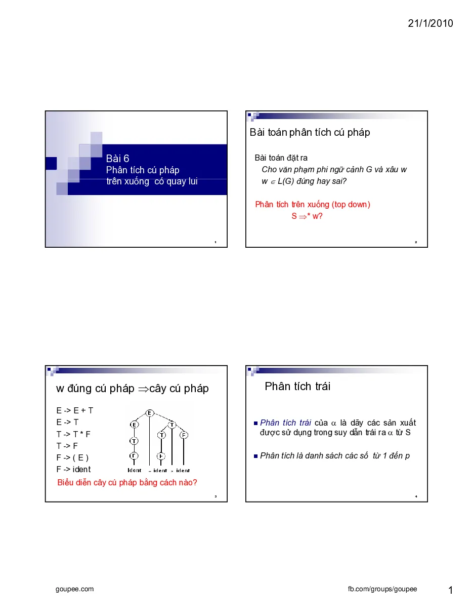 Slide Chương trình dịch (UNIT6) - GV Nguyễn Thị Thu Hương