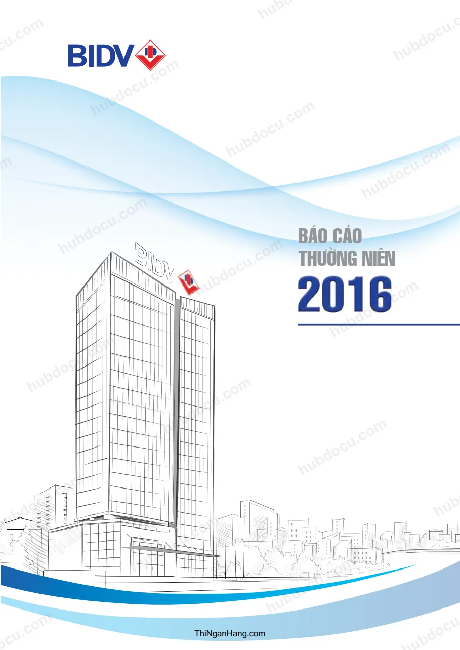 BIDV - Báo cáo thường niên 2016