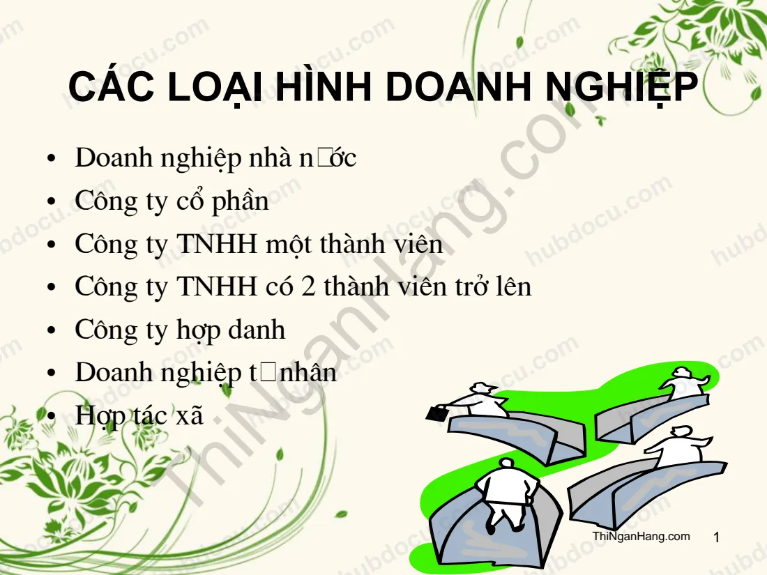 Các loại hình doanh nghiệp