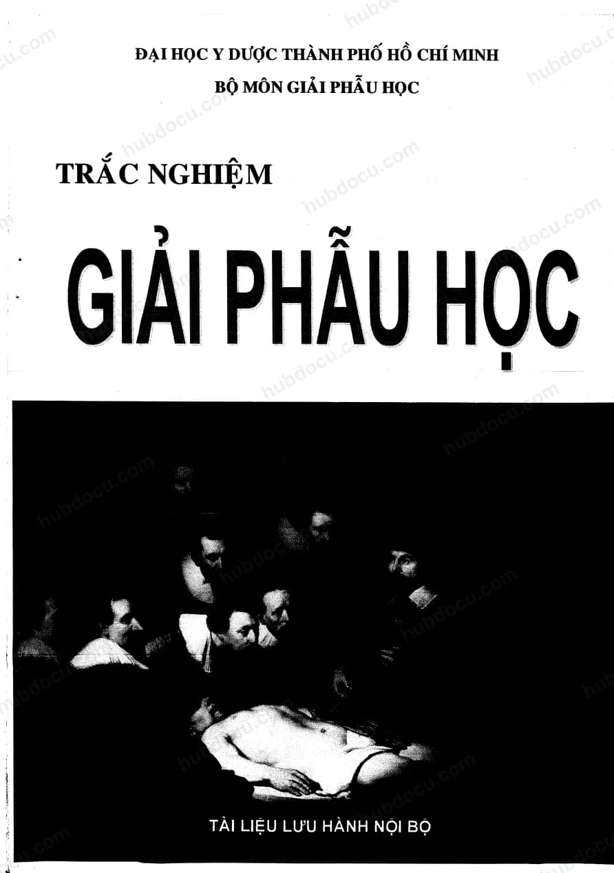 Câu Hỏi Trắc Nghiệm Giải Phẫu Học (Có Đáp Án)