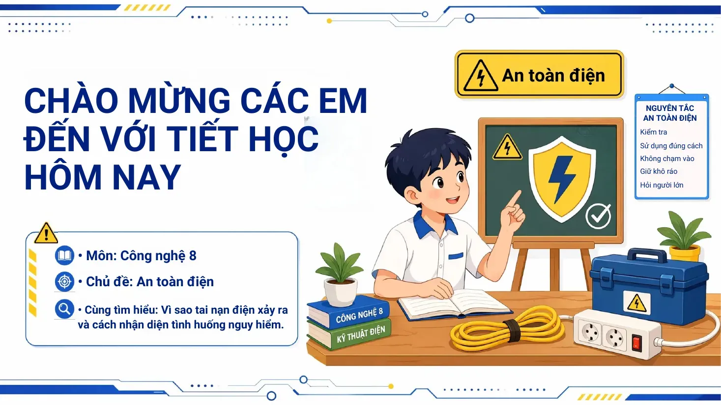 Công nghệ Lớp 8 - Bài 11: Tai nạn điện
