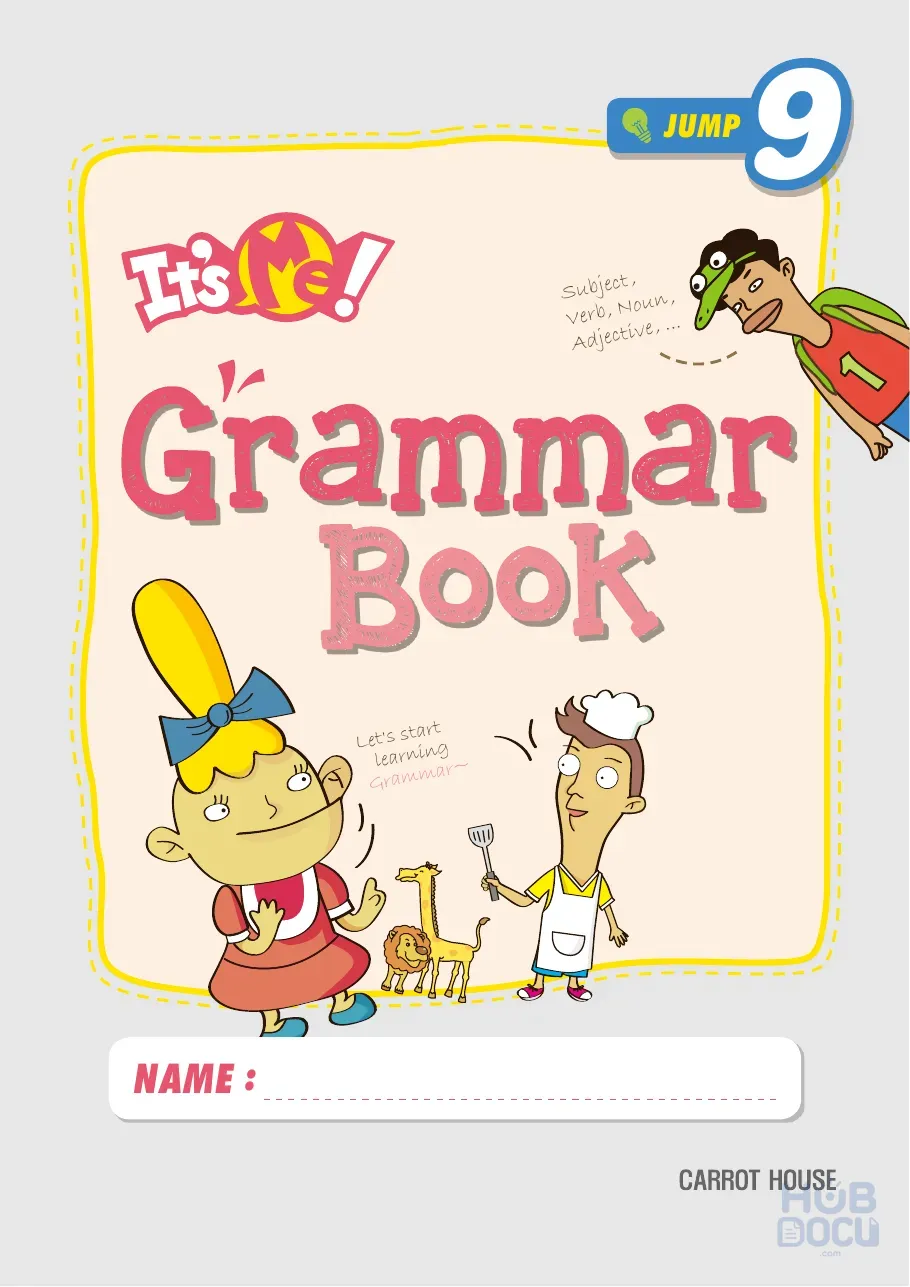 It's me (Jump 9) - Grammar book