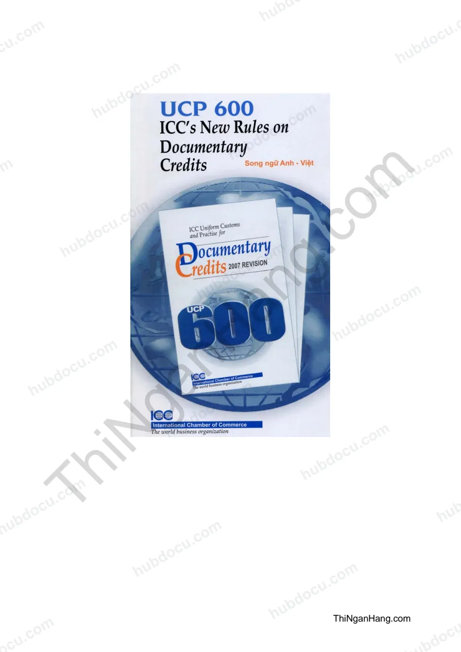 UCP 600 - Bản Tiếng Việt