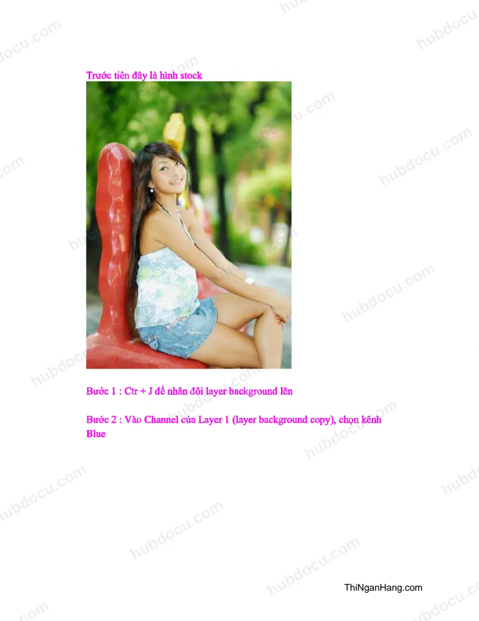 Chỉnh sửa photoshop blend màu sắc cũ