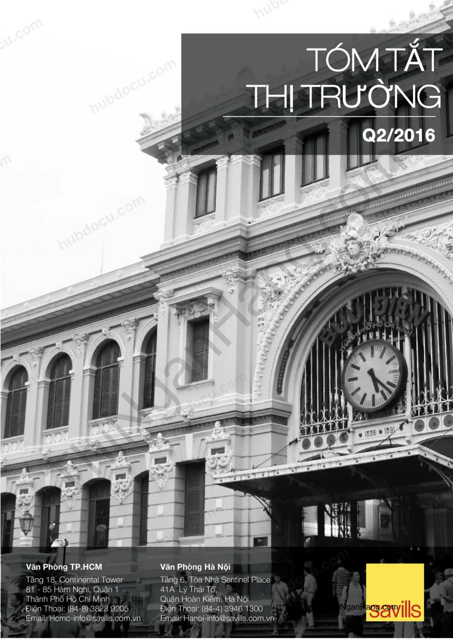 Báo cáo thị trường Bất động sản Việt Nam (Q2-2016) (Savills)