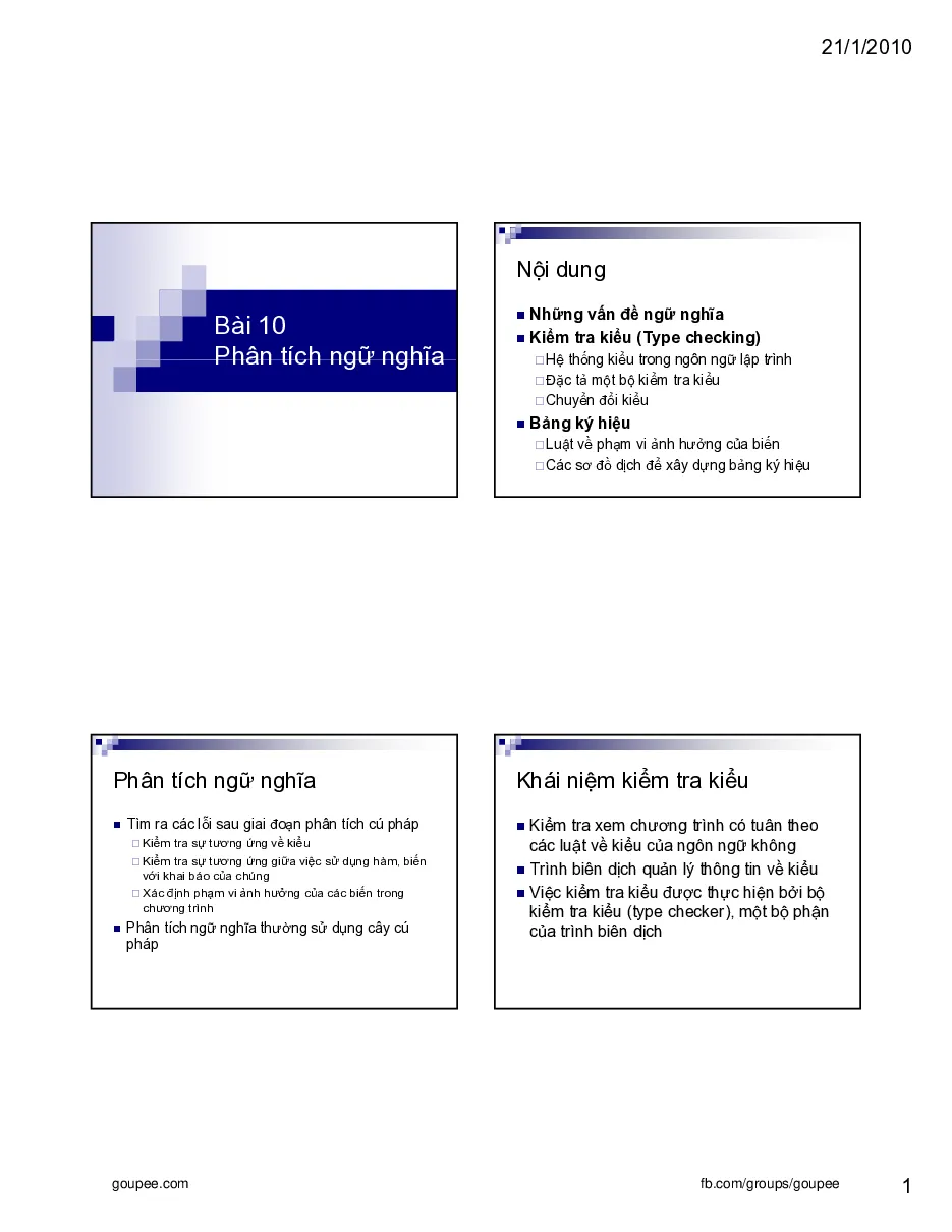 Slide Chương trình dịch (UNIT10) - GV Nguyễn Thị Thu Hương
