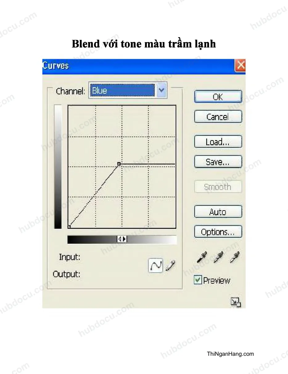 Blend với tone màu trầm lạnh