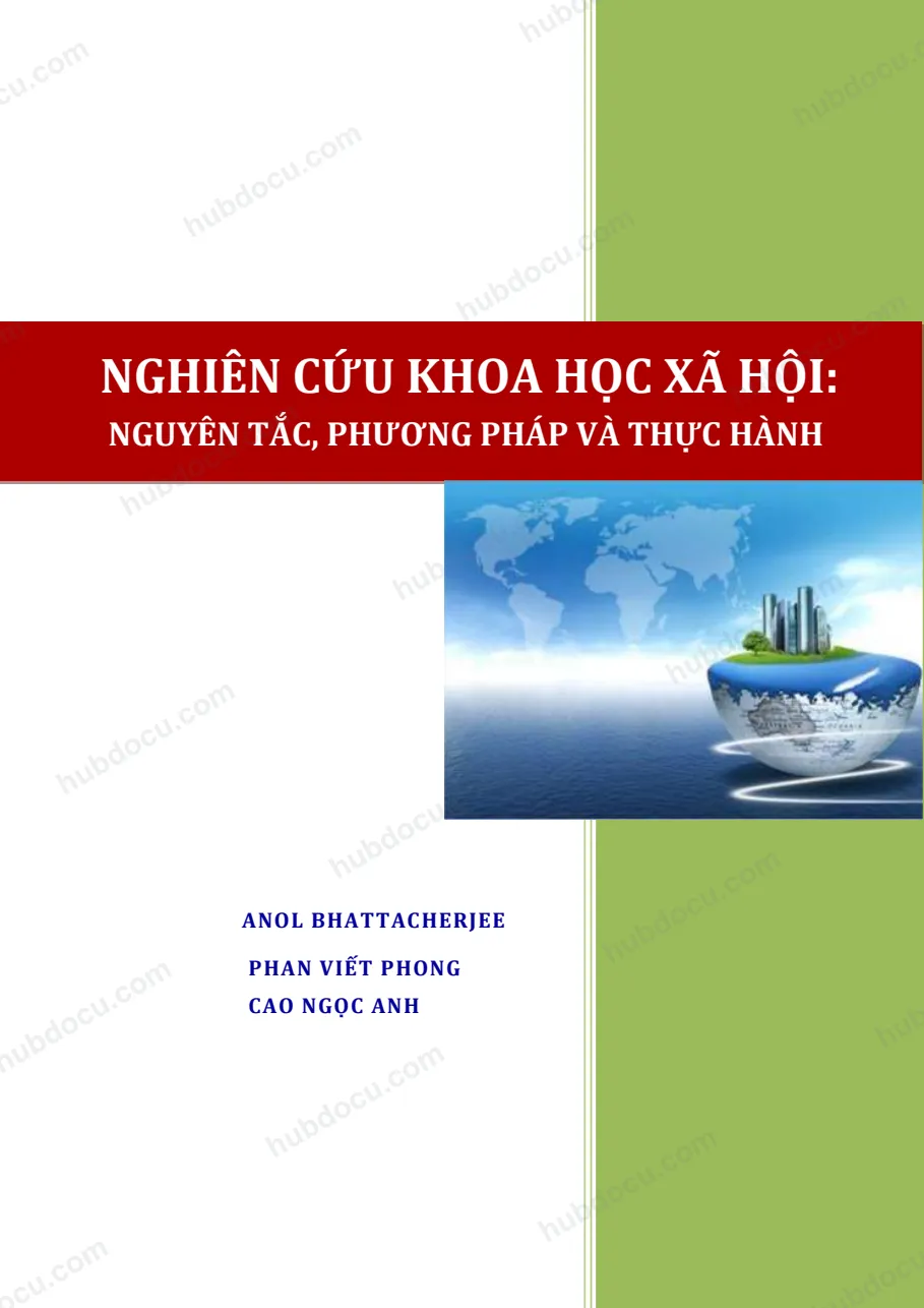 Nghiên cứu khoa học xã hội nguyên tắc, phương pháp và thực hành