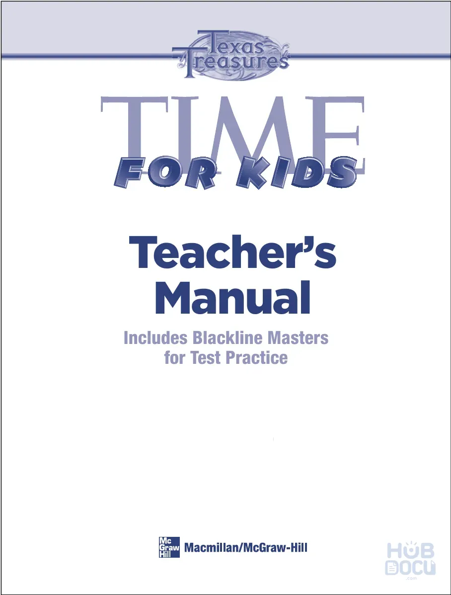 Macmillan 11 - Grade 3 - TIME for Kids - Teachers Manual 208p.pdf