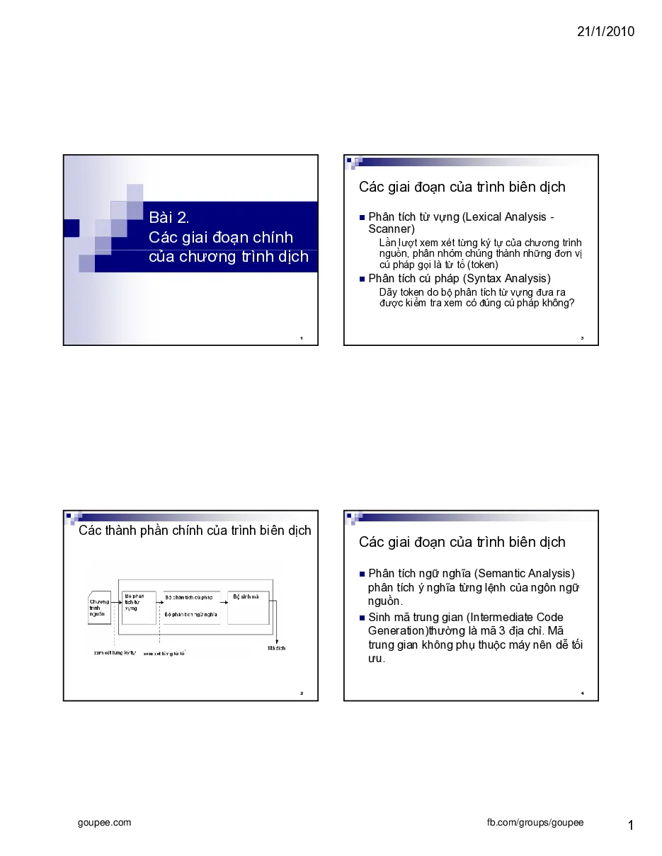 Slide Chương trình dịch (UNIT2) - GV Nguyễn Thị Thu Hương
