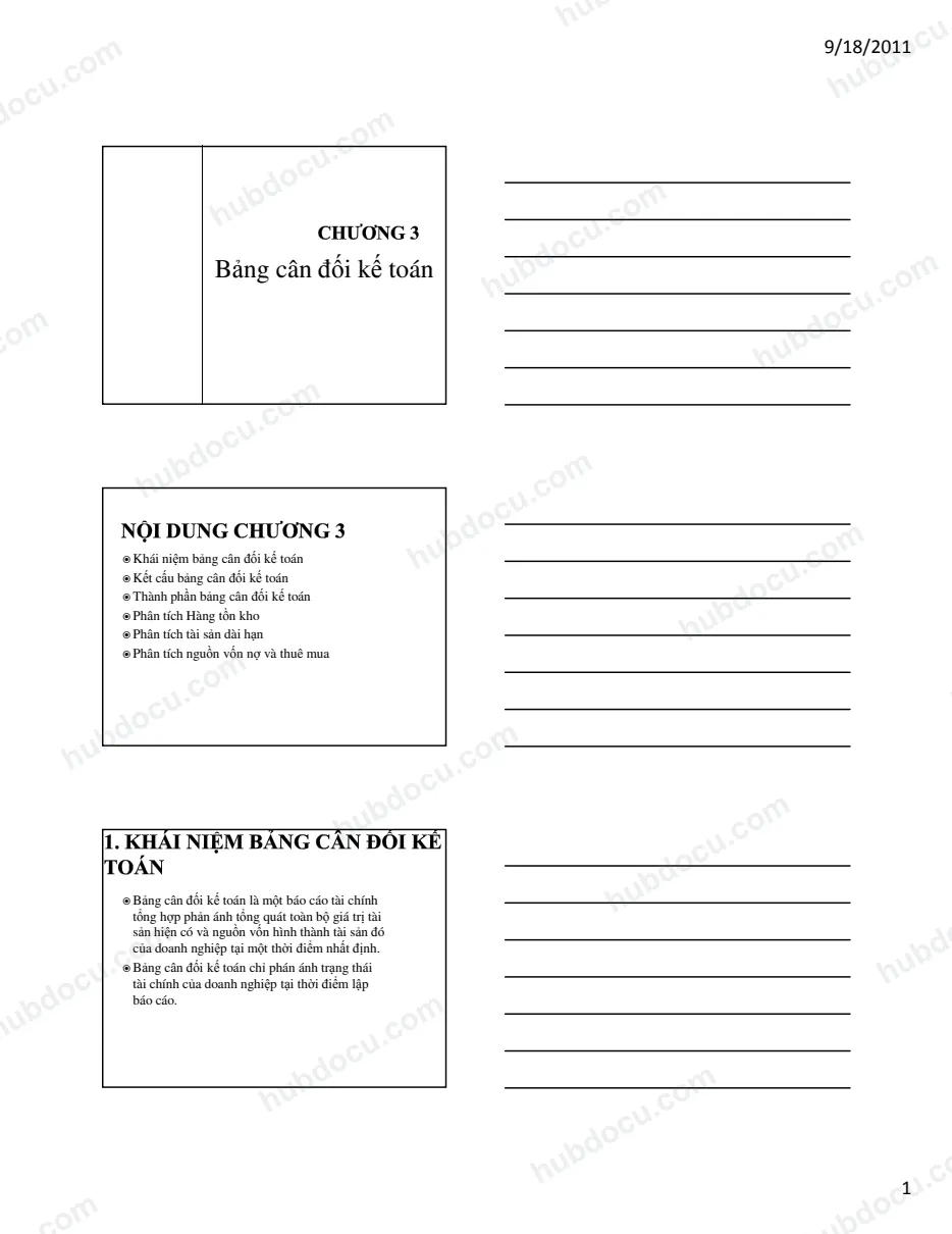 Chương 3. Bảng Kết quả hoạt động SXKD - Ths Nguyễn Thị Ngọc Lan (ĐH Ngoại thương)