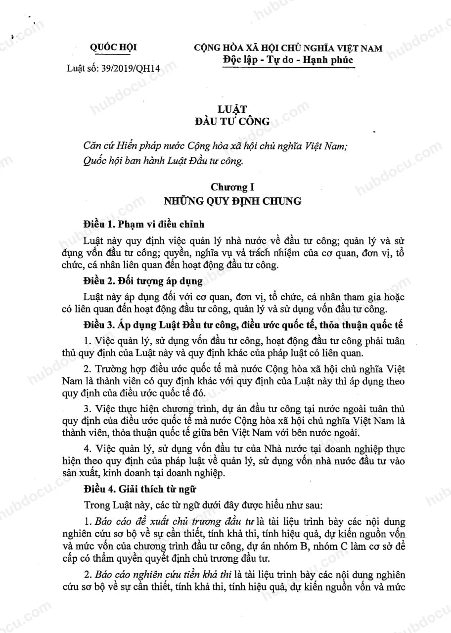 Luat dau tu cong 2019