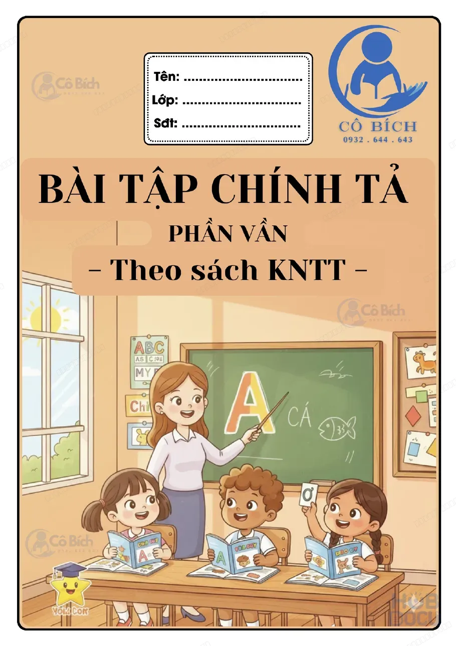 Tập đánh vần - Tiền tiểu học (Theo Kết nối tri thức)