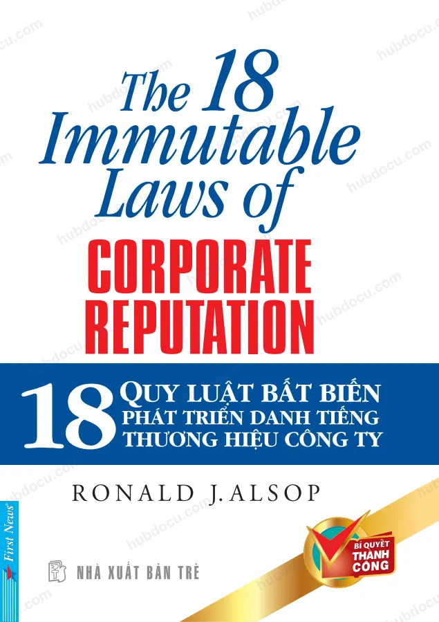 Ebook: 18 quy luật bất biến phát triển thương hiệu công ty - Ronald J.Alshop