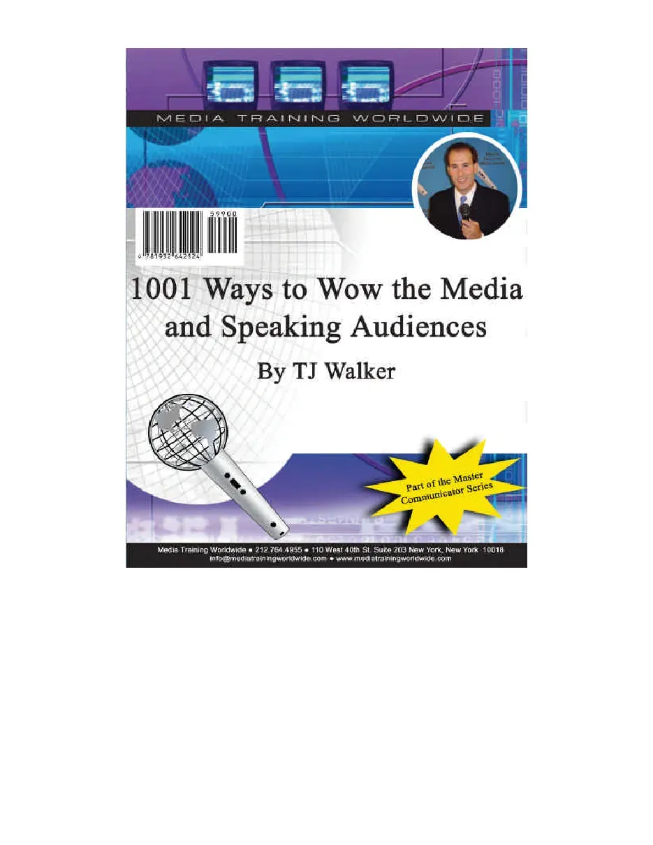 1001 Ways to Wow the Media (1001 cách để Wow trong truyền thông) - TJ Walker