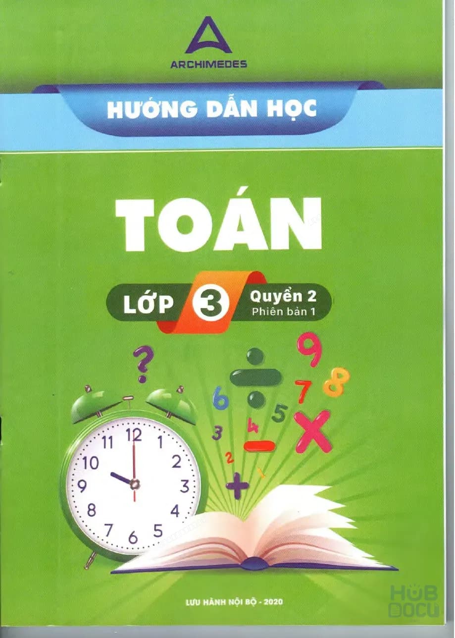 Toán Lớp 3 (Quyển 2) - Archimedes Books