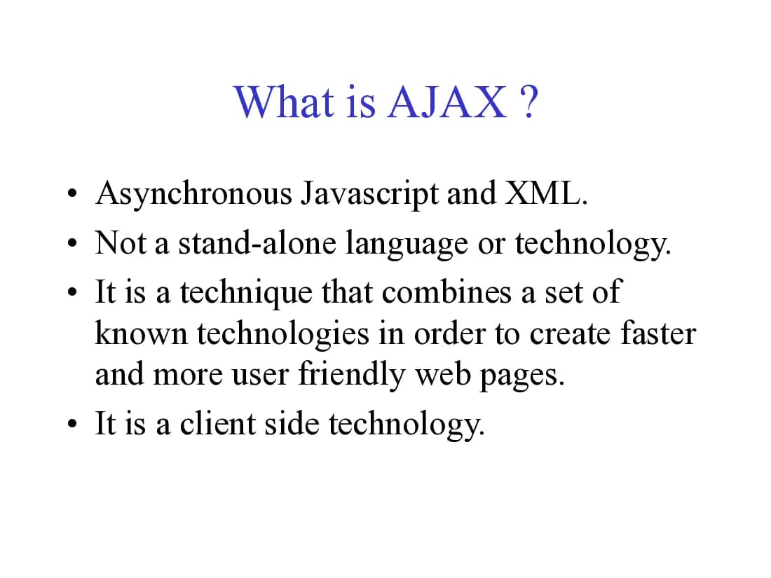 Slide Web thế hệ mới - Chapter 2.3 ajax