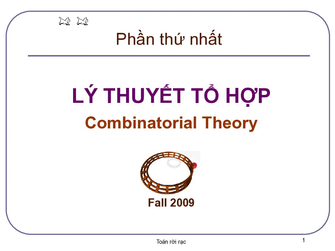 Slide Toán rời rạc -Combin03 Enumeration (HUST) GV. Nguyễn Đức Nghĩa