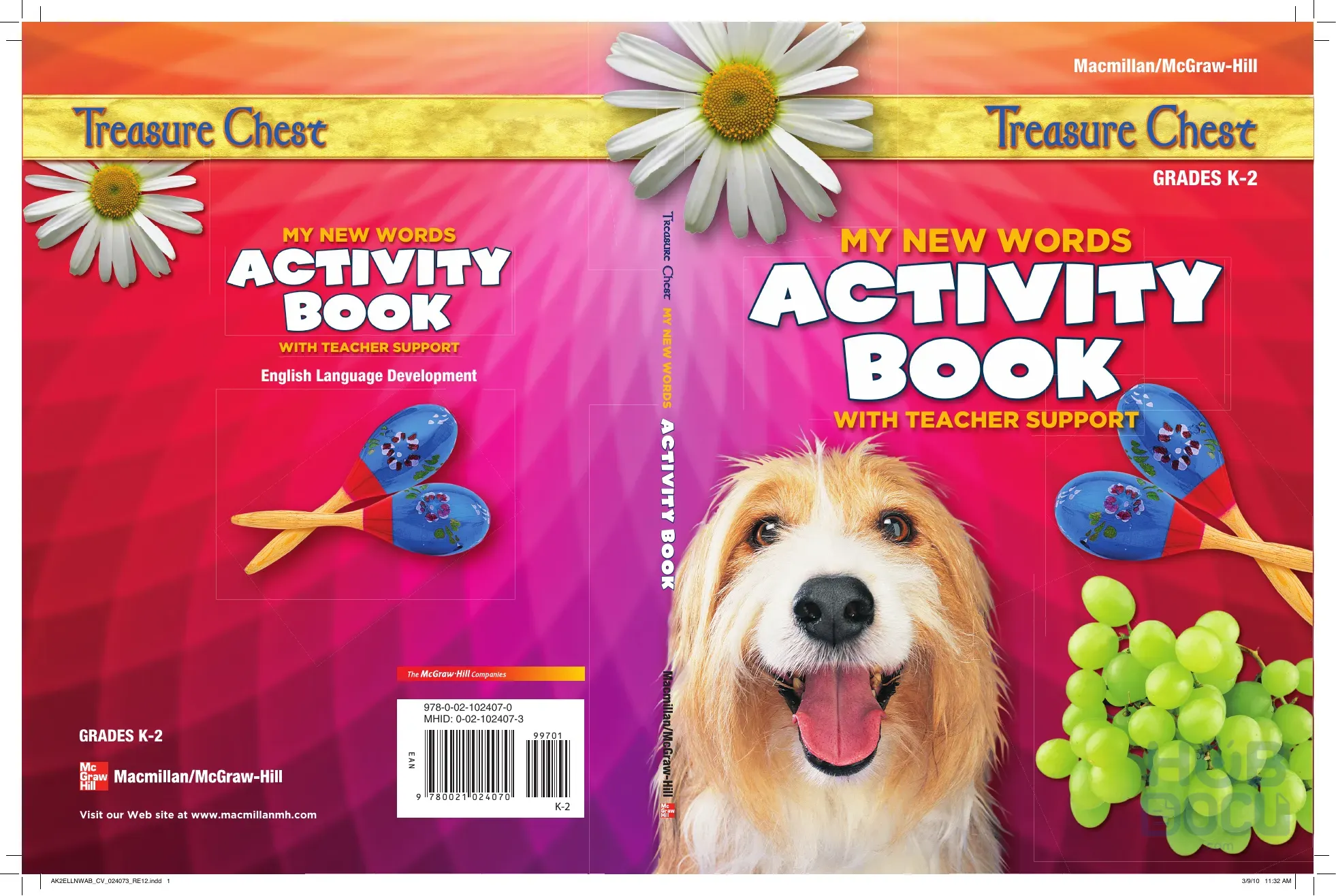 MY NEW WORDS Activity Book G K-2 (183p) - hoc tu vung.pdf