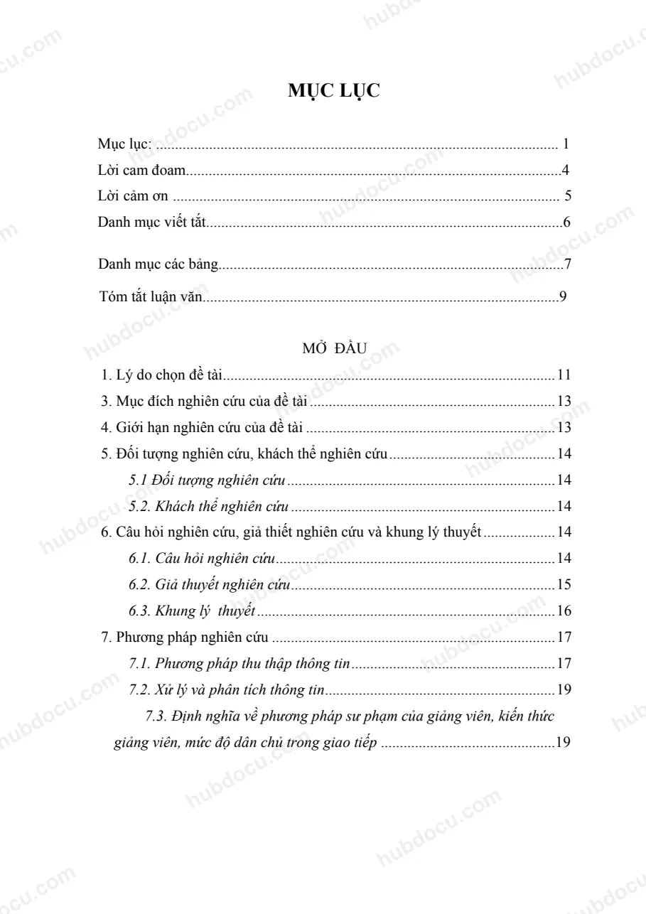 Đề tài_ Một số yếu tố ảnh hưởng đến việc đánh giá của SV đối với hoạt động giảng dạy của giảng viên