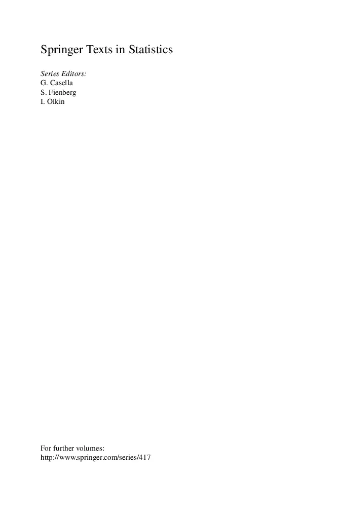 An Introduction to Statistical Learning (Giới thiệu về học thống kê và các ứng dụng trong R) (Tiếng Anh)