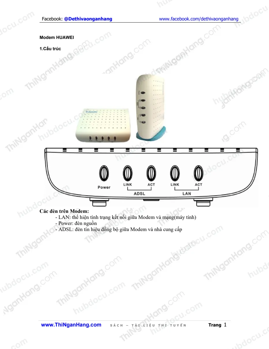 Hướng dẫn cài đặt Modem Huawei