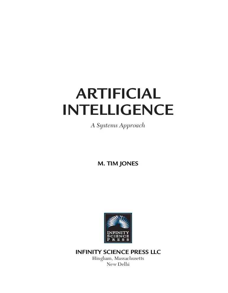 Artificial Intelligence A Systems Approach (Cách tiếp cận AI có hệ thống) - M.Tim Jones