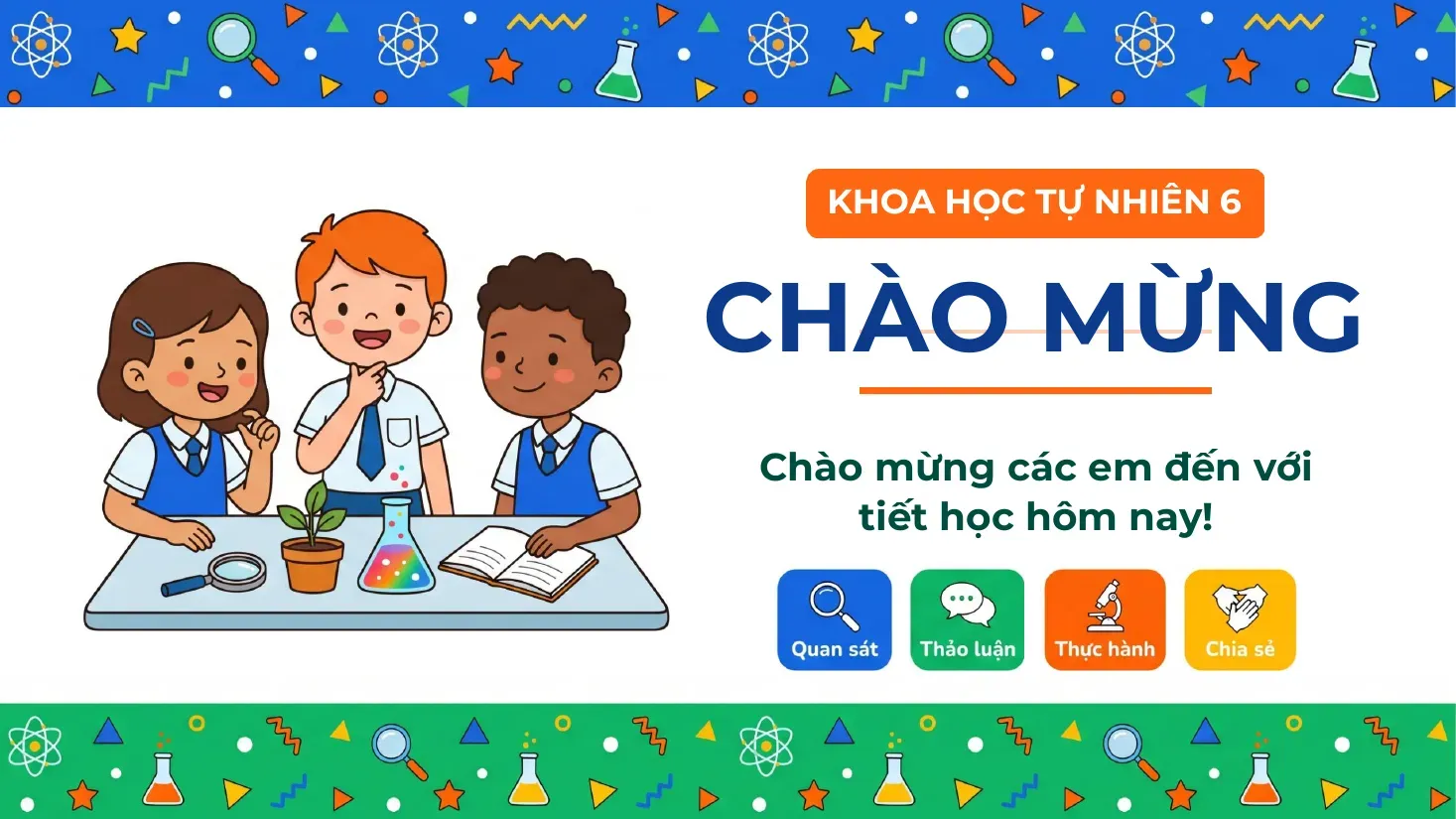 Khoa học tự nhiên Lớp 6 - Bài 1: Giới thiệu về Khoa học Tự nhiên
