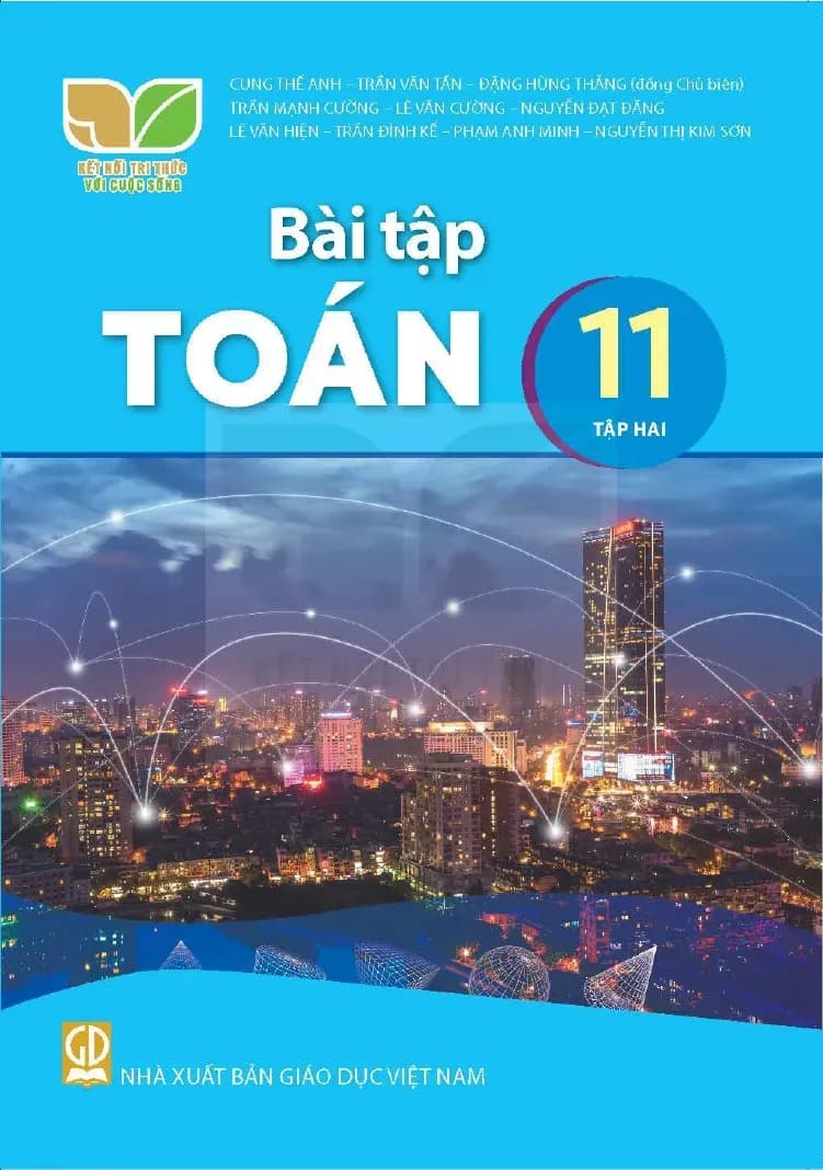 Sach bai tap toan 11 tap 2 ket noi tri thuc voi cuoc song