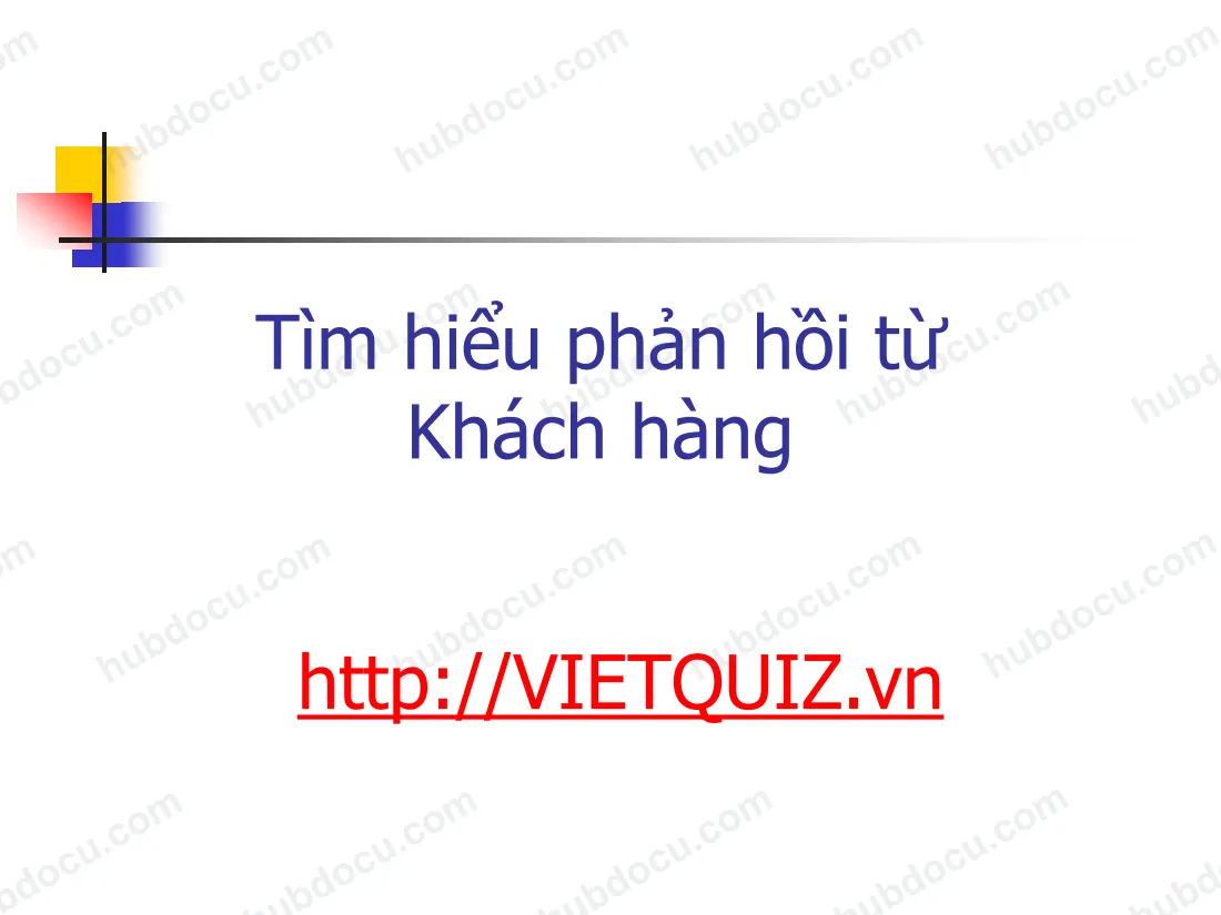 Tìm hiểu phản hồi của khách hàng Nhật