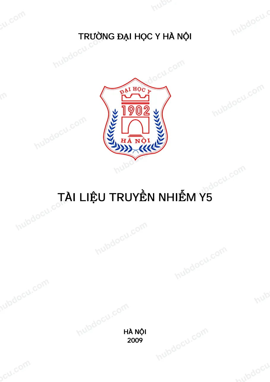 Bài Giảng Truyền Nhiễm Y Hà Nội