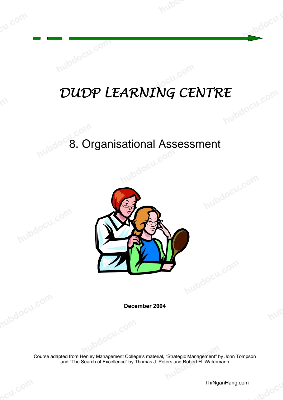 Kỹ năng mềm - Organization Assessment