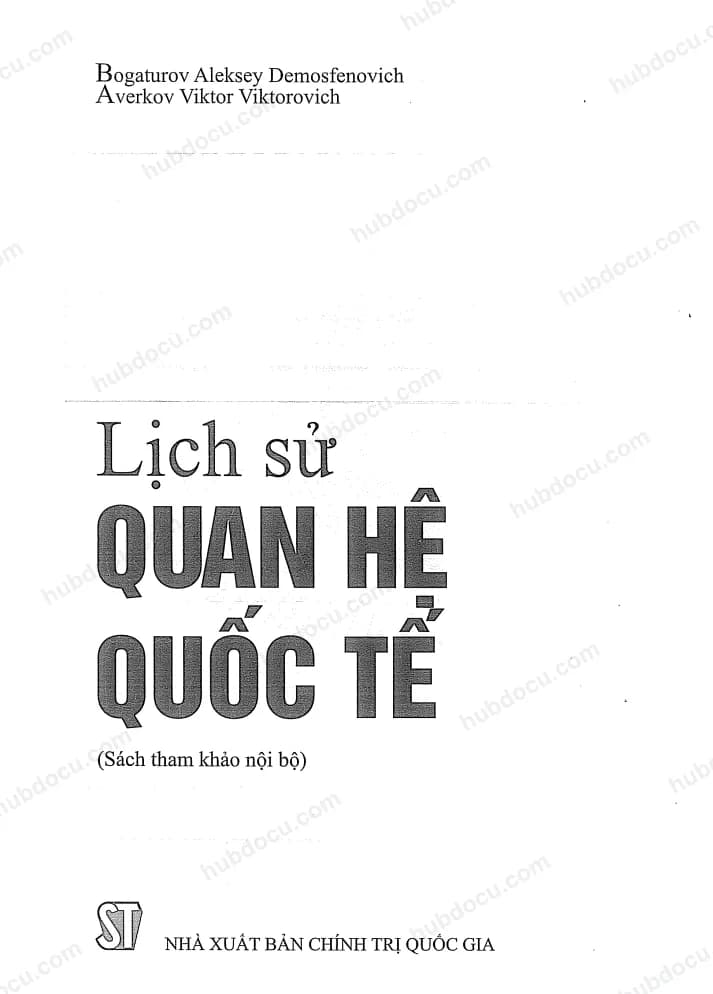 lịch sử quan hệ quốc tế