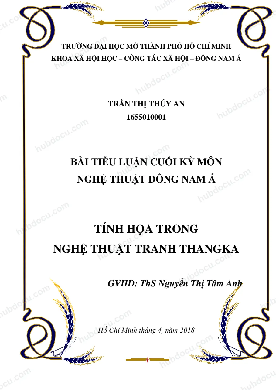 Tính Hoạ trong nghệ thuật tranh Thangka