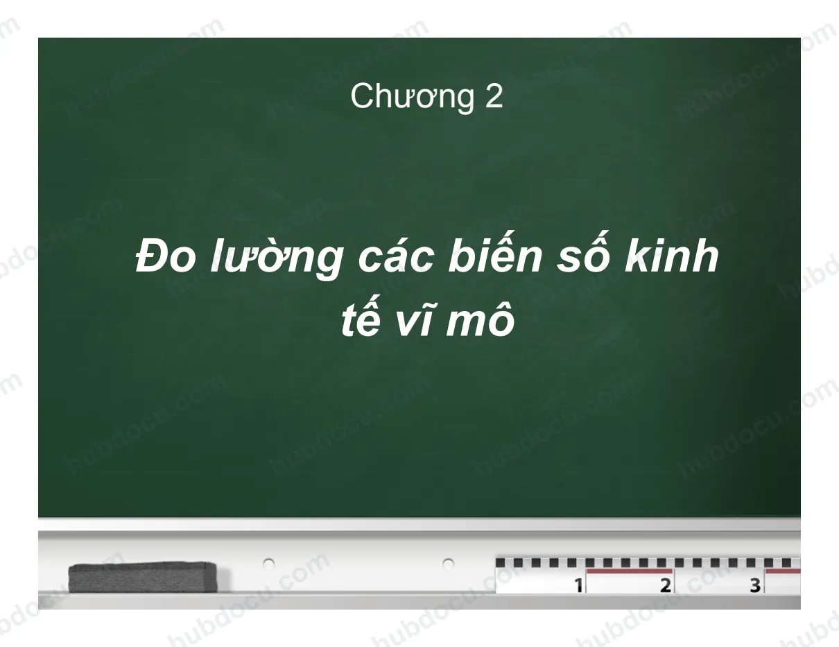 Bài thực hành - Đo lường biến số Kinh tế vĩ mô