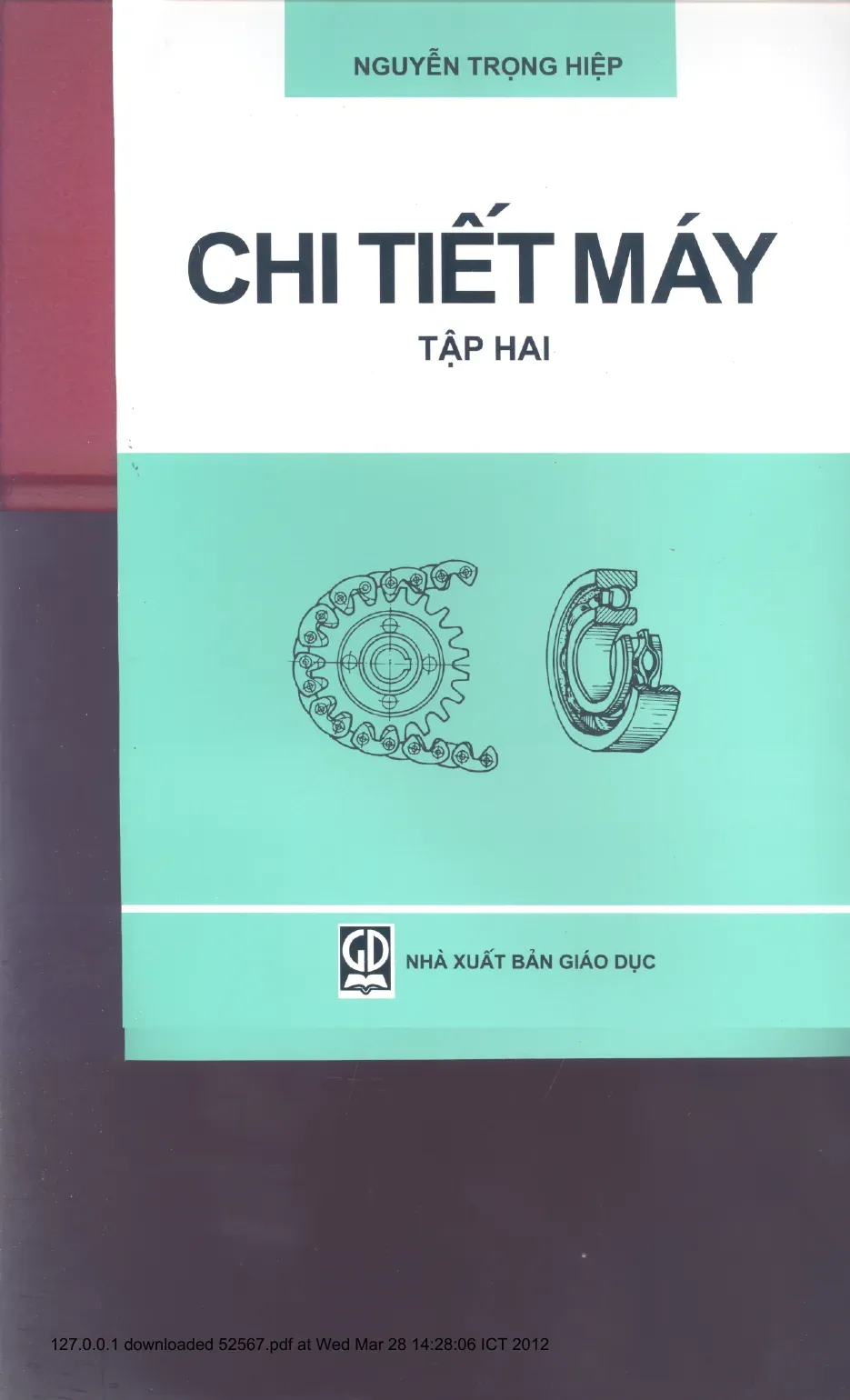 Chi tiết máy (Tập 2) - Nguyễn Trọng Hiệp