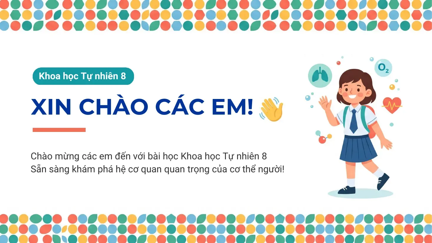 Khoa học tự nhiên Lớp 8 - BÀI 34: Hệ hô hấp ở người