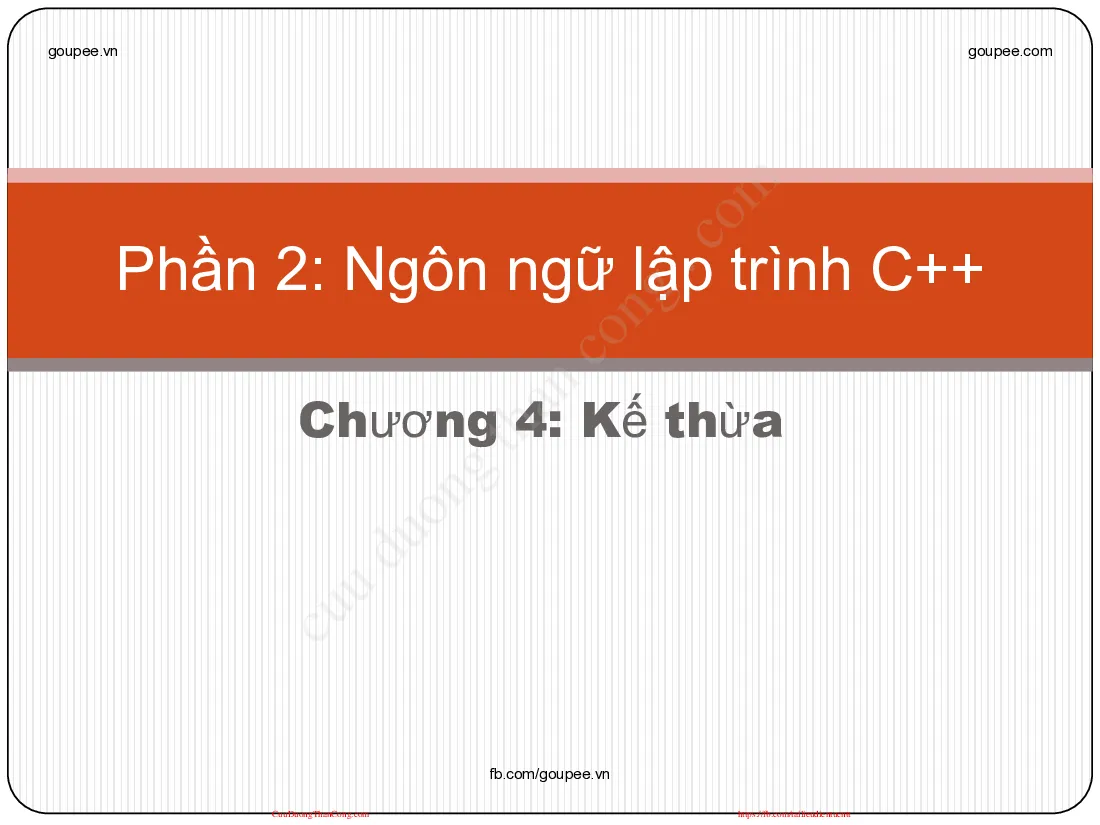 Ngôn ngữ lập trình - Chương 4 (HUST)