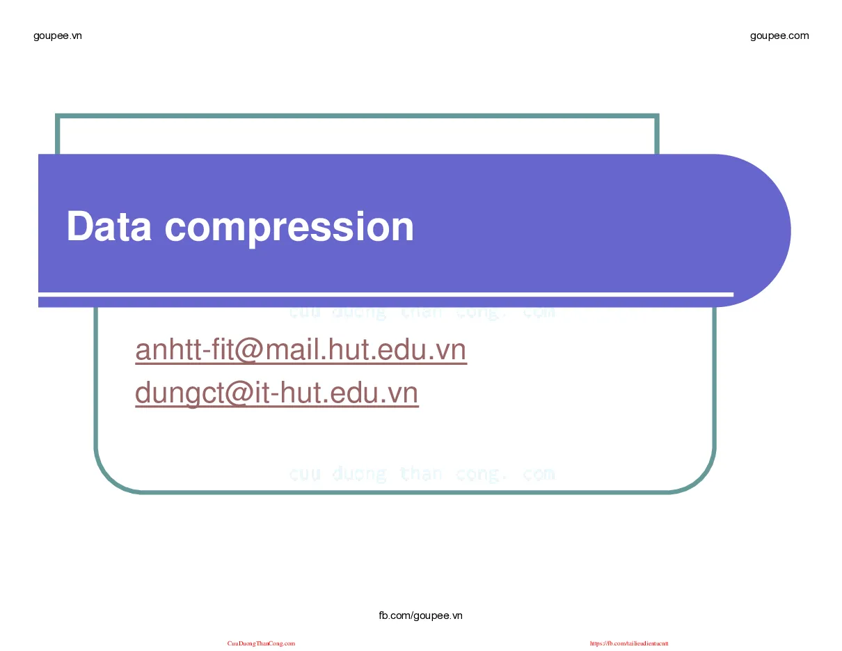 Slide Lập trình C nâng cao - Fit Lec 11 (HUST) GV.AnhTT