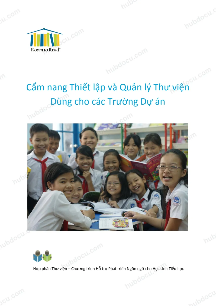 Cẩm nang Thiết lập và Quản lý Thư viện Dùng cho các Trường Dự án