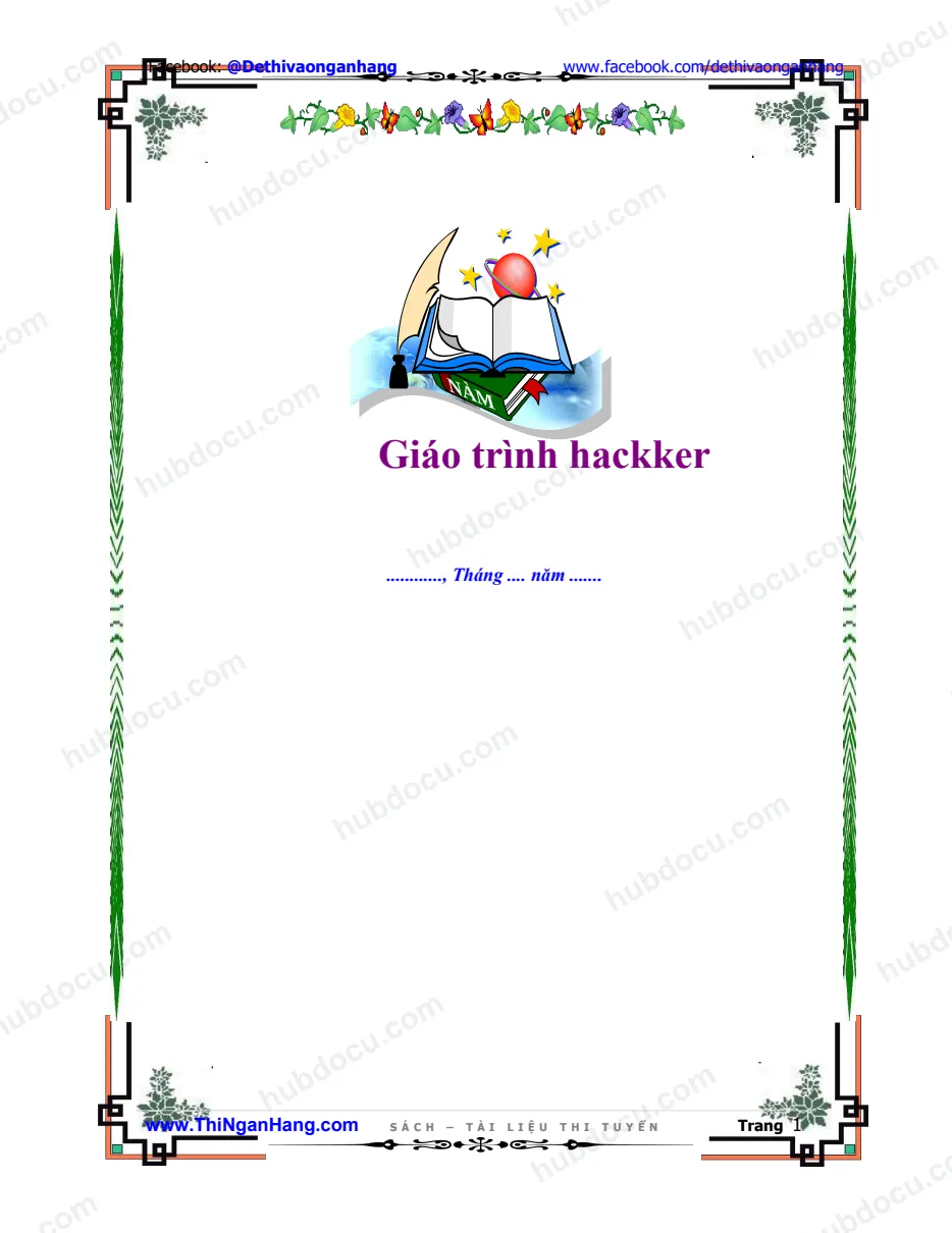 Giáo trình Hacker