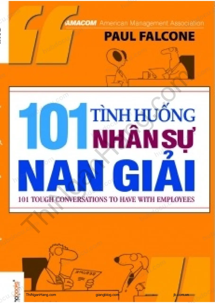 101 tình huống nhân sự nan giải - Paul Falcone