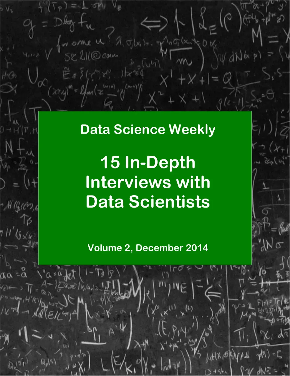 15 In-Depth Interviews with Data Scientists (Volume 2) - Hannah Brooks