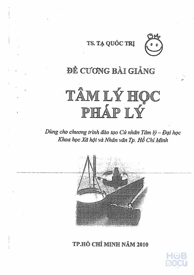 Giáo trình Tâm lý học pháp lý - Nguyễn Quang Uẩn