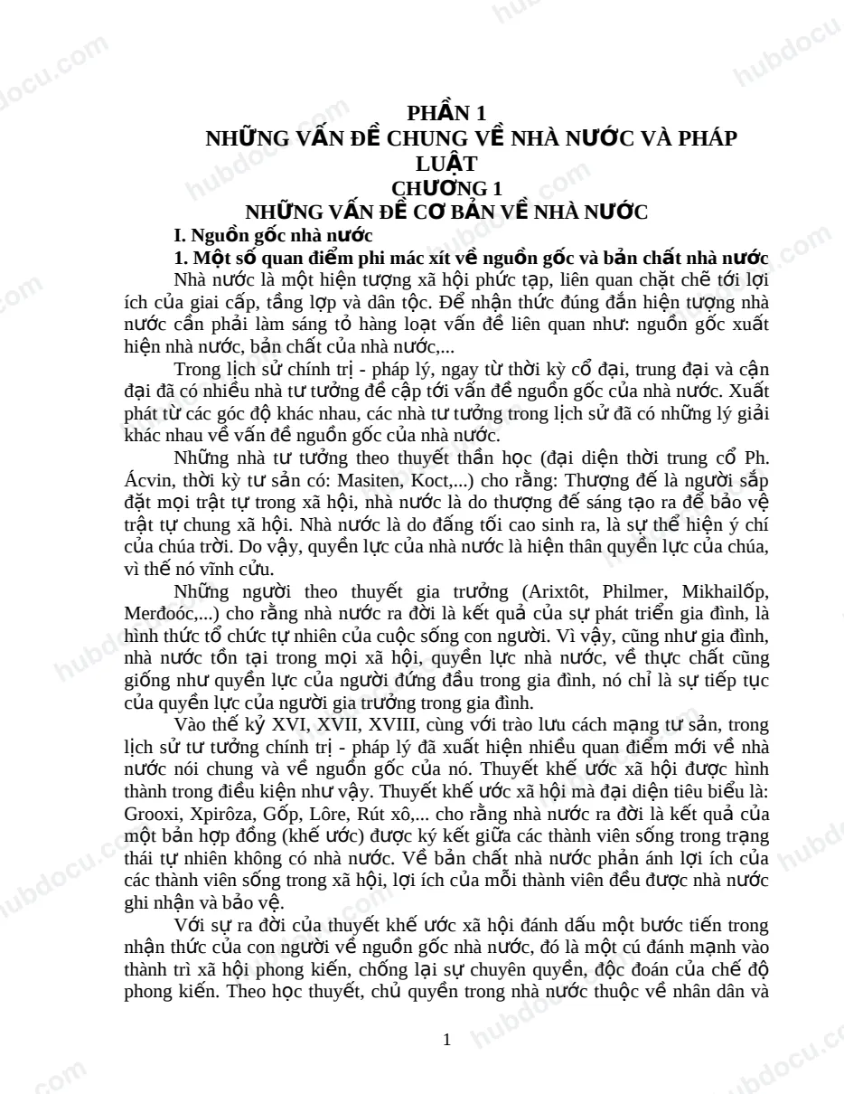 Pháp luật đại cương