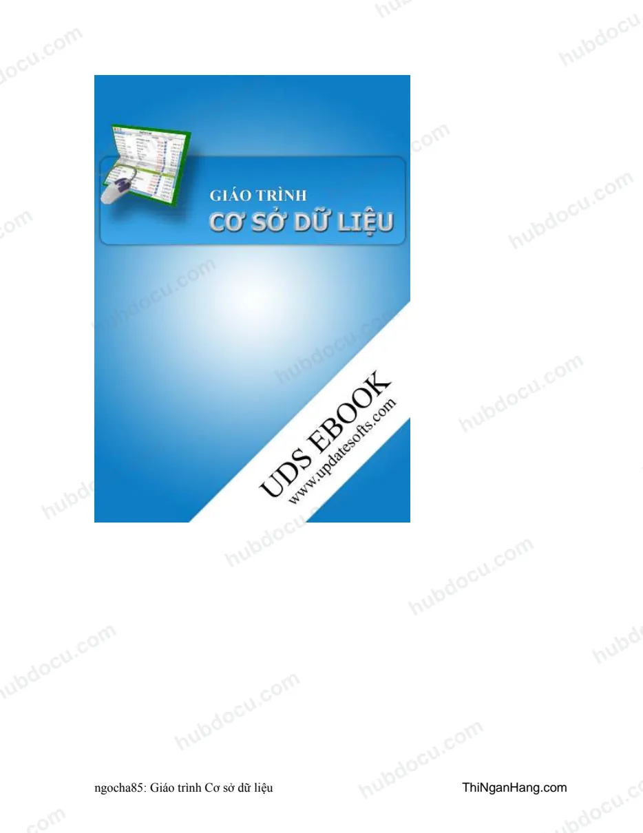 Giáo trình cơ sở dữ liệu
