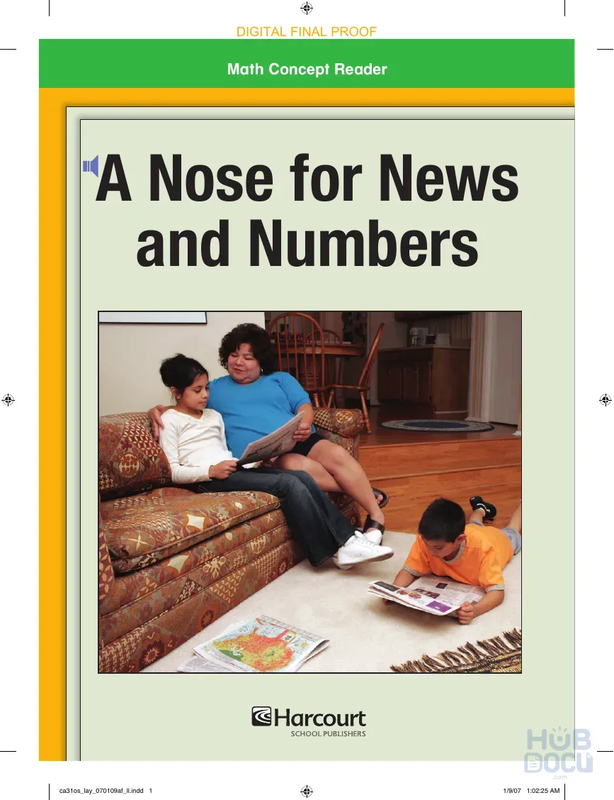 Math Concept Reader - G3 - A Nose for News and Numbers.pdf