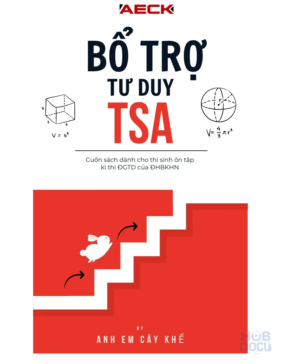 TSA Bổ trợ tư duy