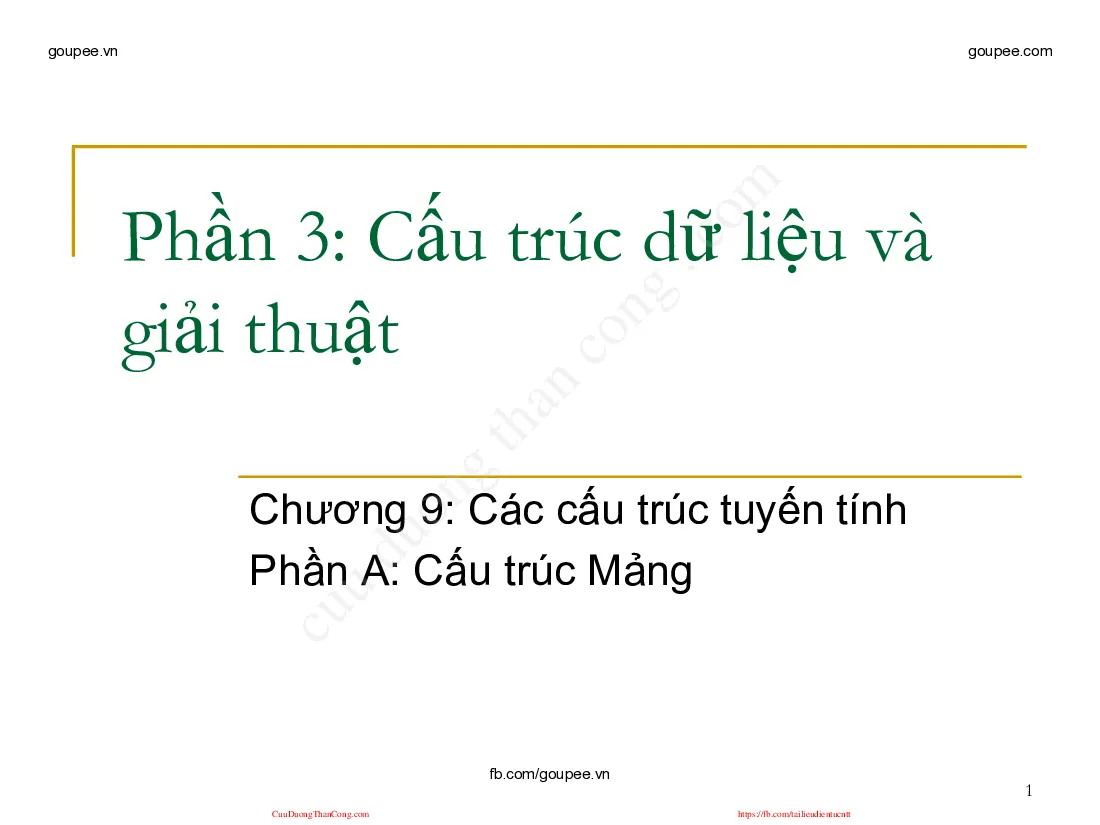Ngôn ngữ lập trình - Chương 9.1 (HUST)