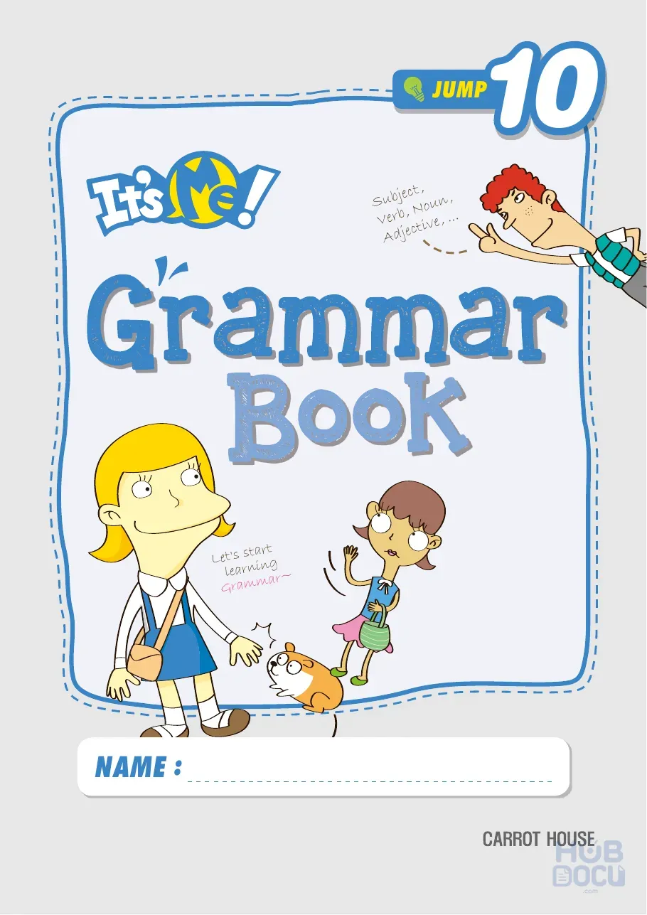 It's me (Jump 10) - Grammar book